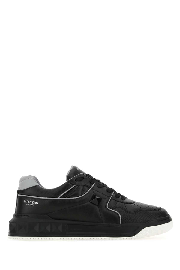 Valentino Garavani Exterior: 100% Nappa leather; Interior: 100% Leather sneakers in black