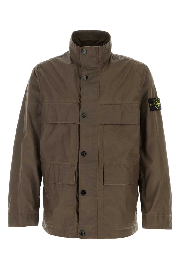 Stone Island Jacket 65% Polyester 35% Cotton jacket in brown