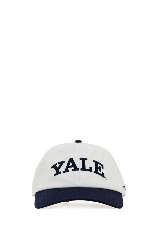Sporty & Rich Classic 100% Cotton baseball cap in white