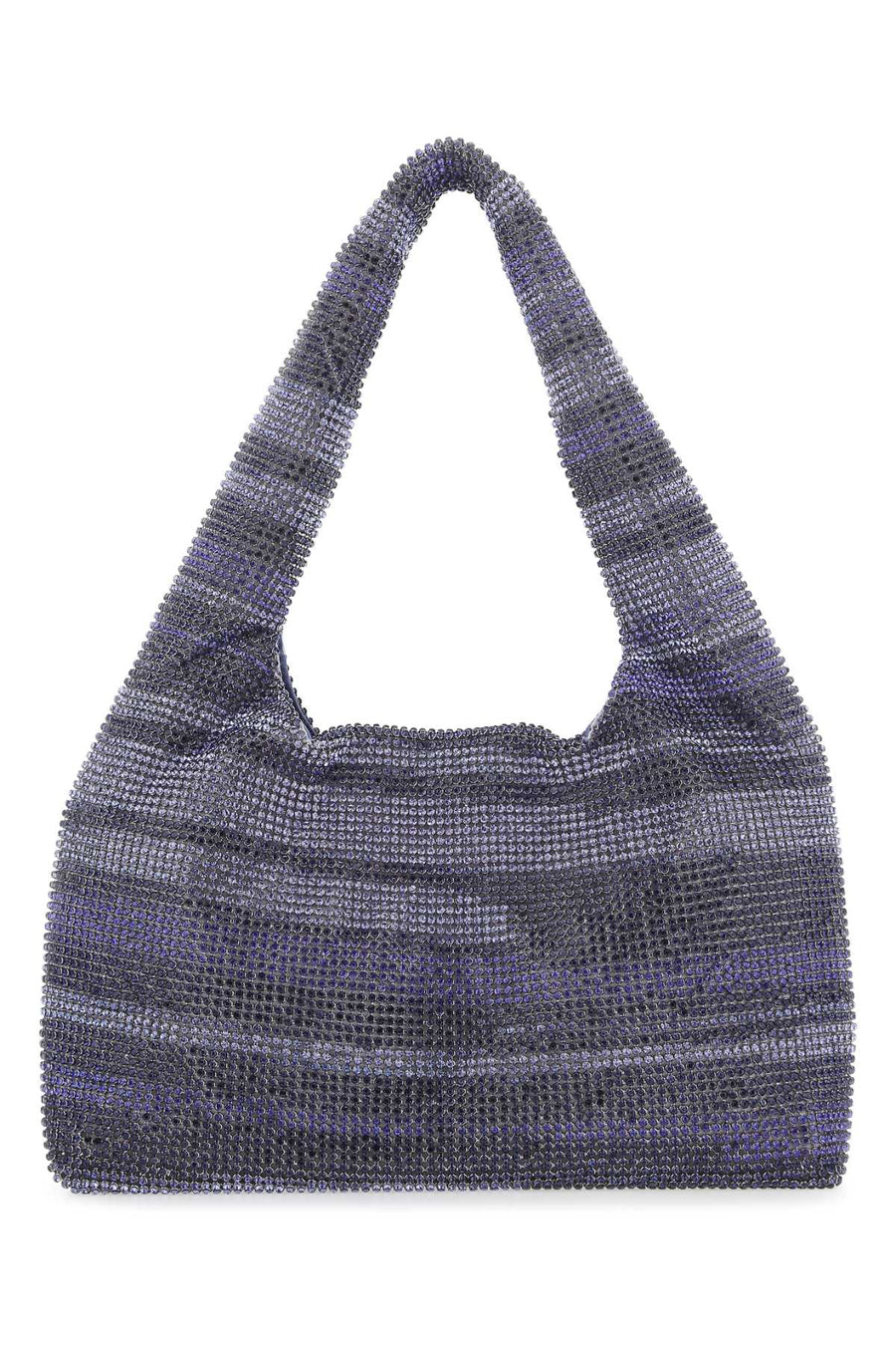 Kara Exterior: 100% Fabric shoulder bag in purple