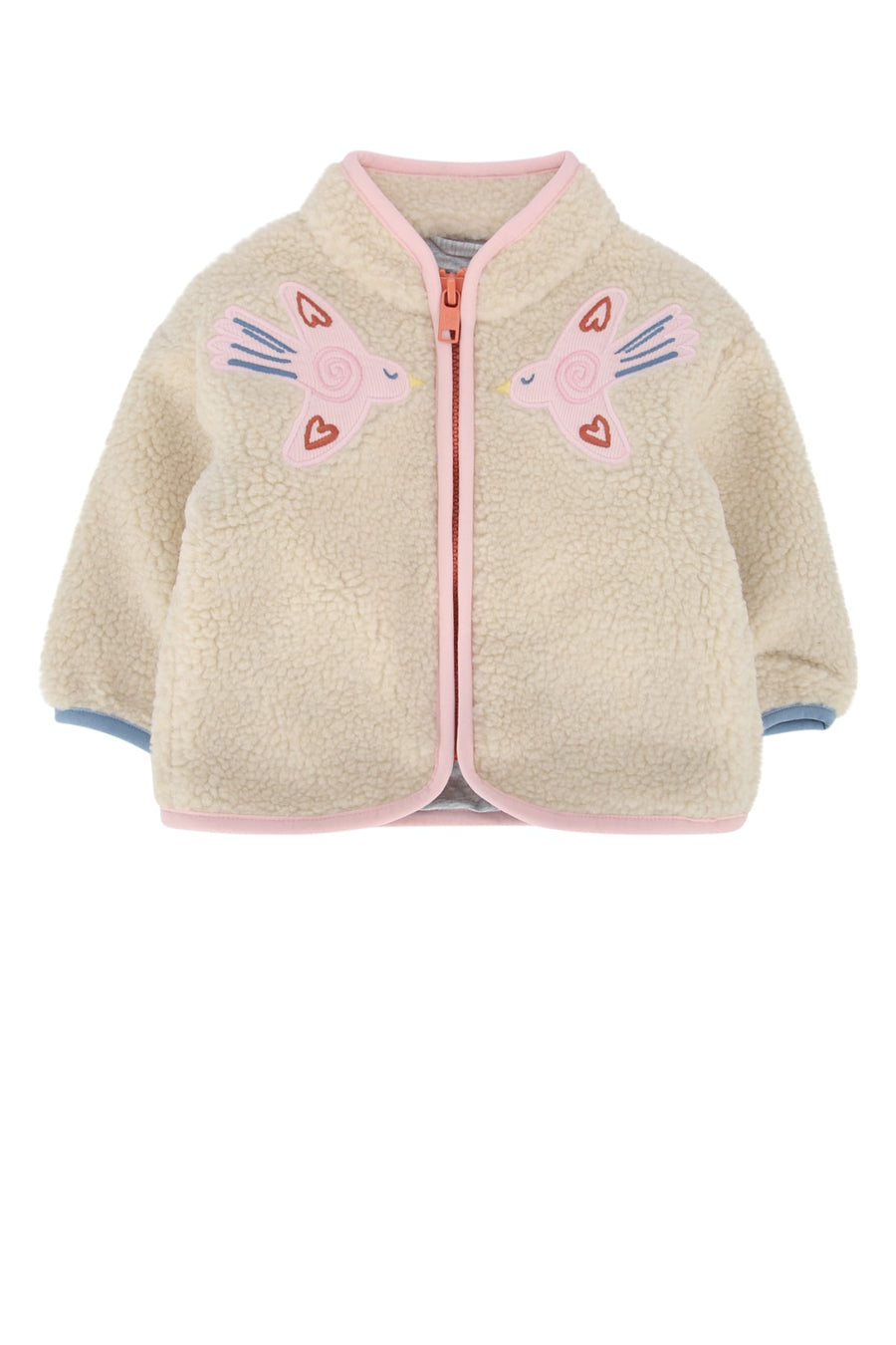 Jacket Beige Polyester Felpe