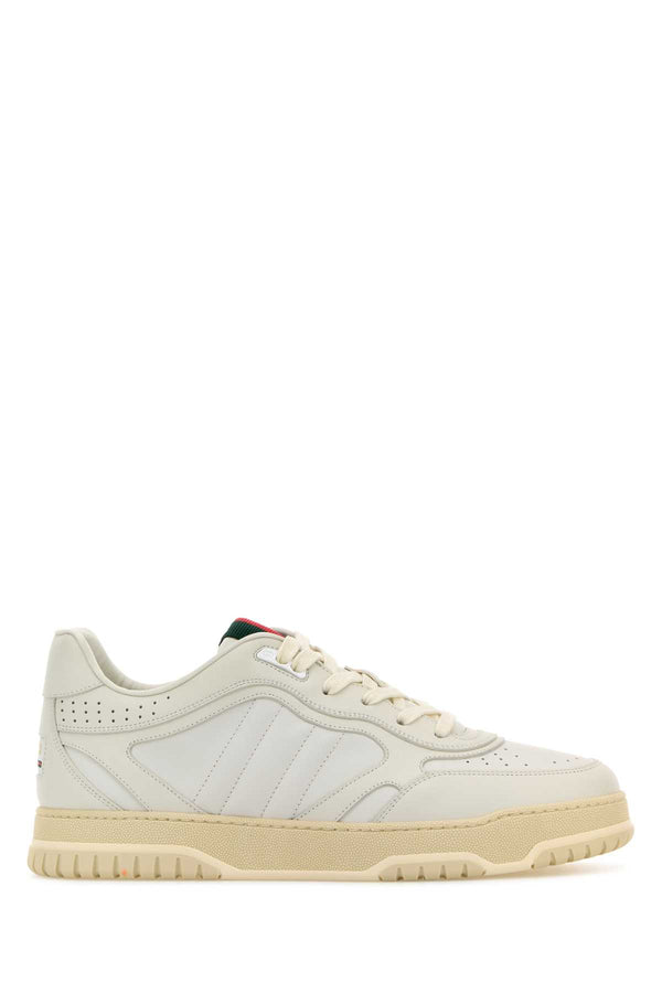 Gucci Exterior: 100% Leather sneaker in white