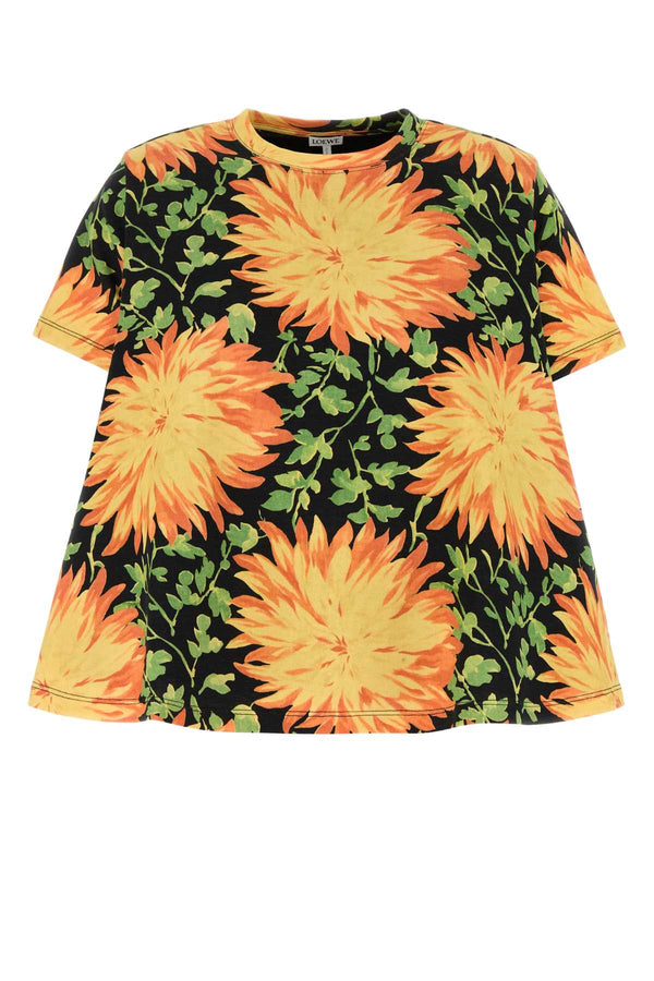 Loewe Exterior: 80% Cotton 20% Nylon; Lining: 100% Cotton t-shirt in multicolor