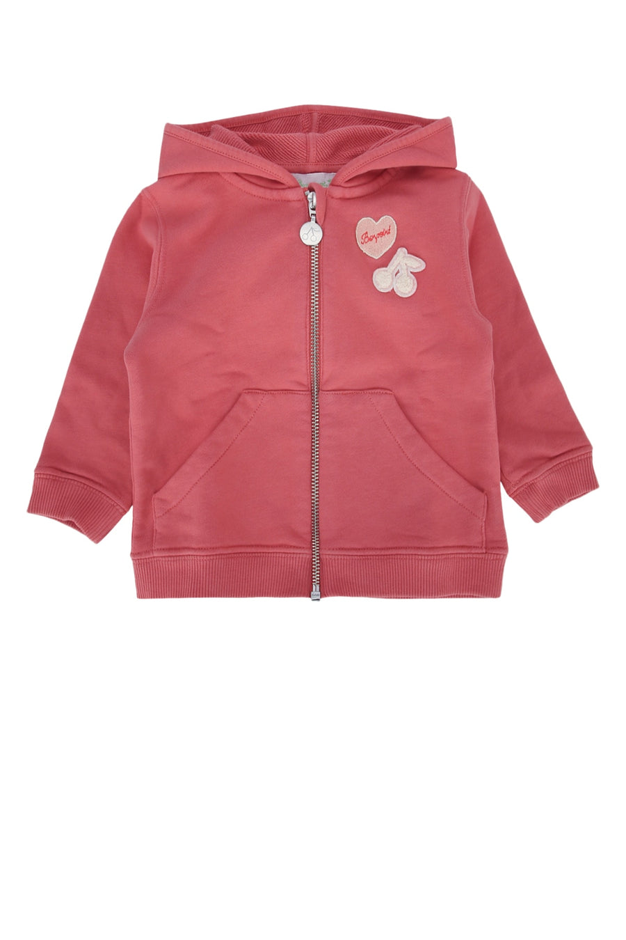 Bonpoint Tibou 100% Organic Cotton hoodie in pink