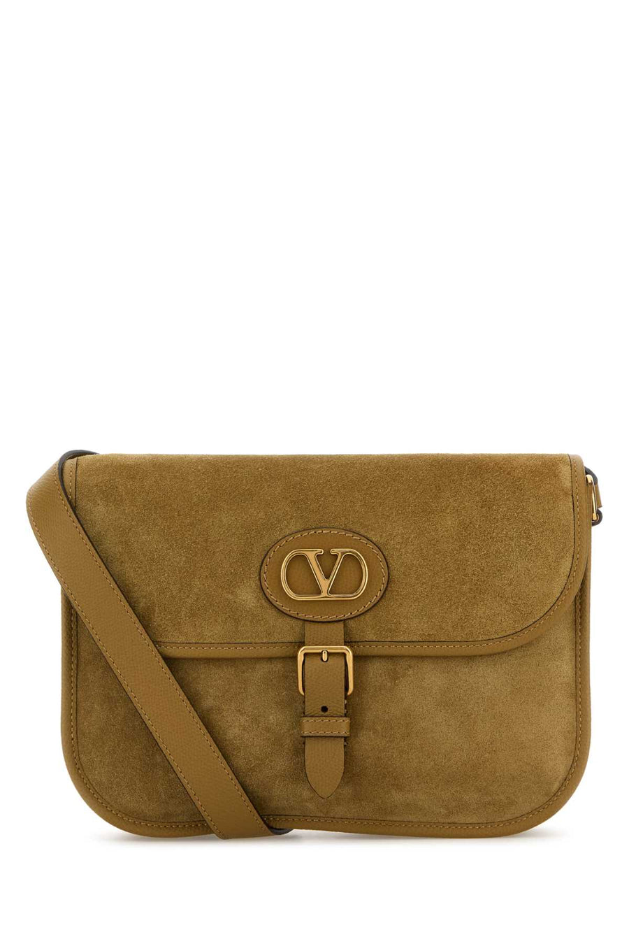Valentino Garavani Cowhide shoulder bag in beige