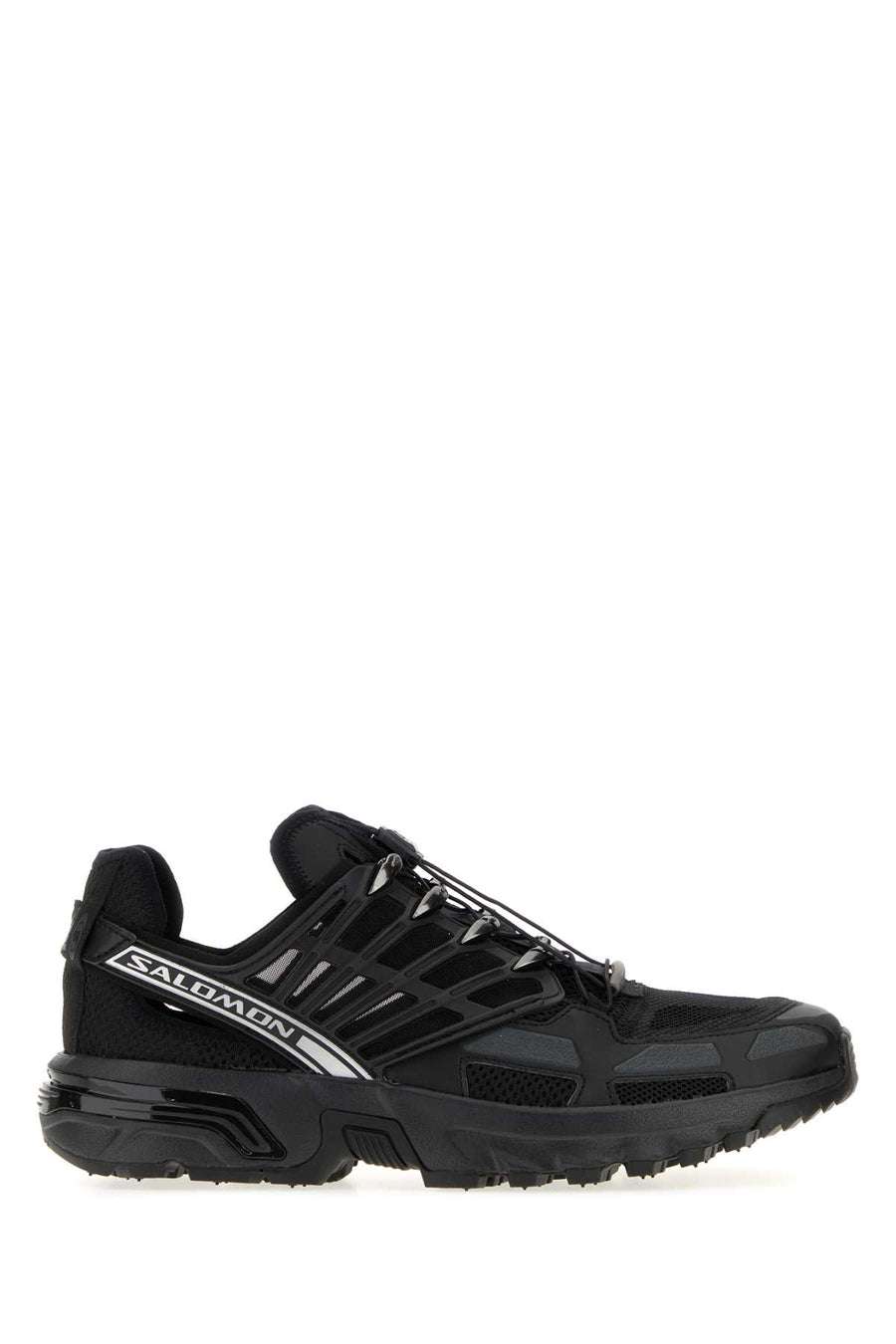 Salomon Shell Exterior: Mesh sneaker in black