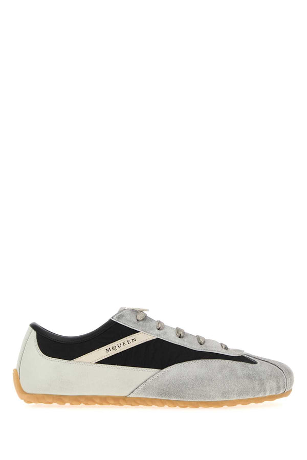 Alexander McQueen Exterior: 100% Leather sneaker in gray