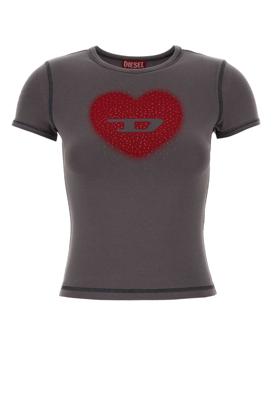 Diesel 95% Cotton t-shirt in gray