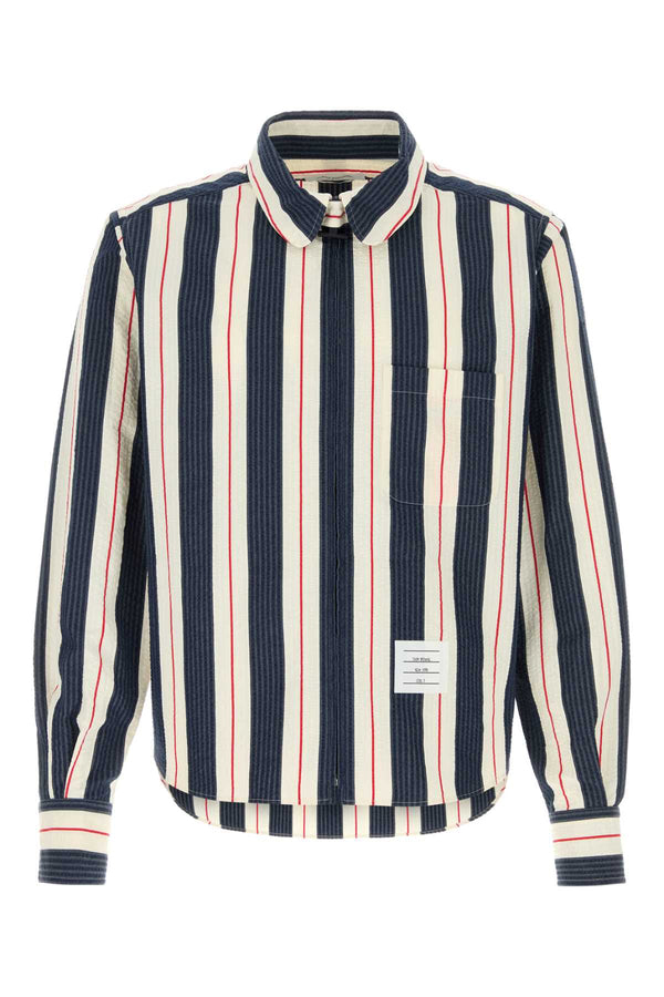 Thom Browne 100% Cotton shirt in navy
