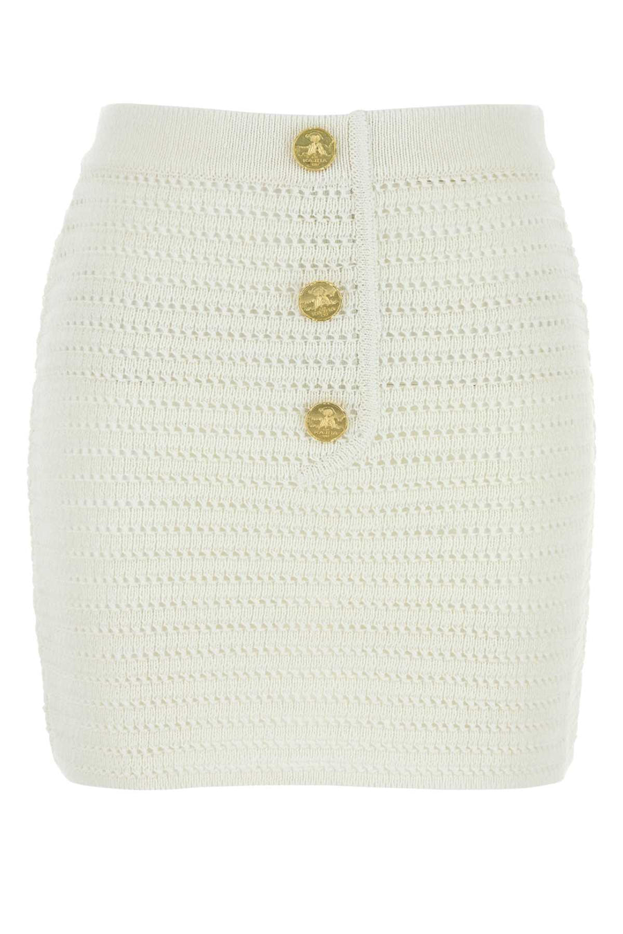 Le Kasha 100% Organic linen skirt in white