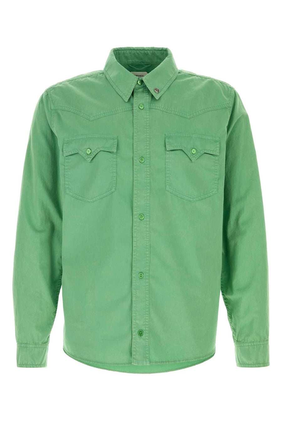 Versace Shirt 100% Cotton shirt in green