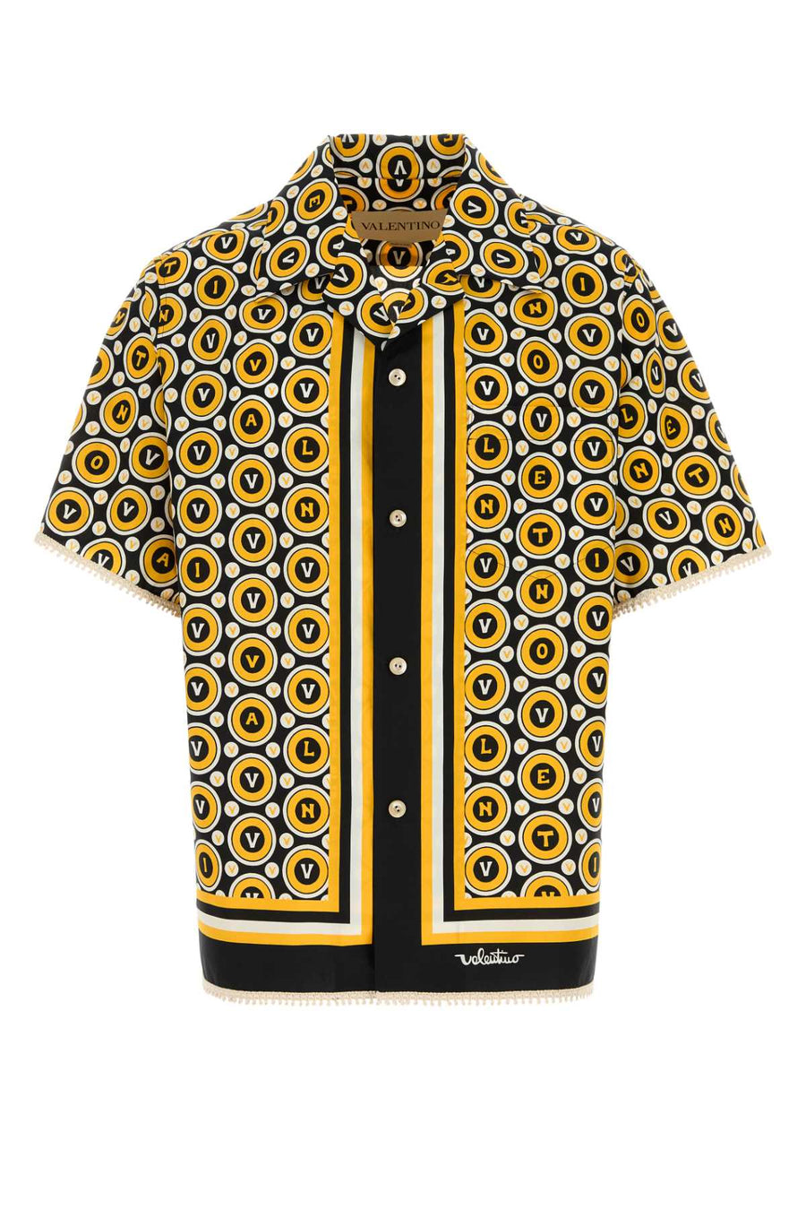 Valentino Garavani 100% Cotton shirt in gold