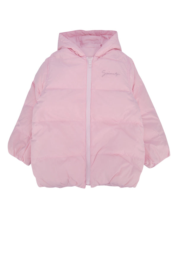 Givenchy Kids 100% Polyester - Trimming: 95% Polyester down jacket in pink