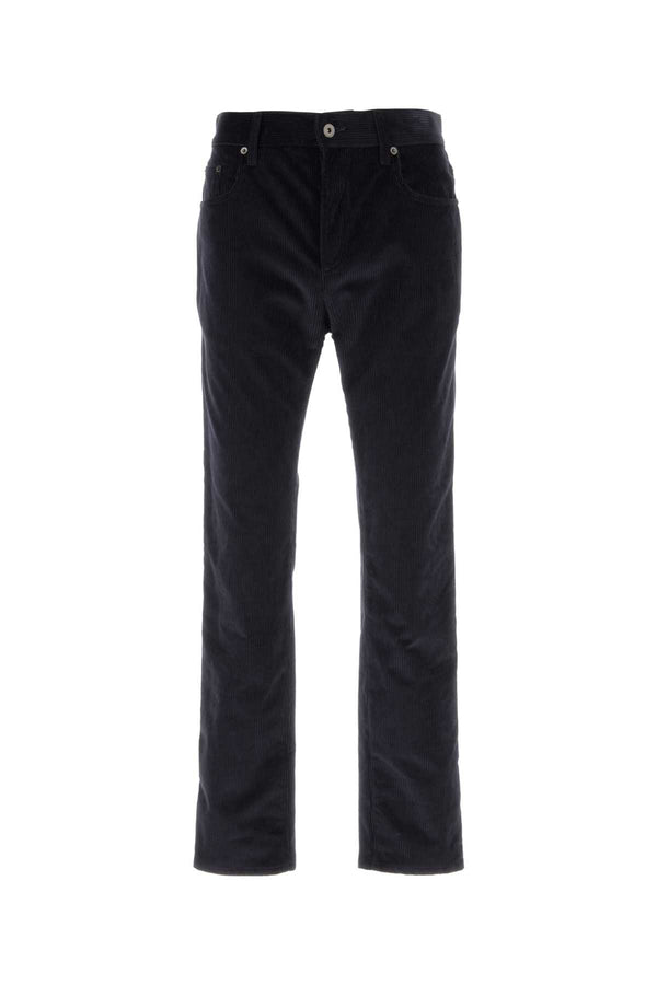 Burberry 100% Cotton trousers in blue