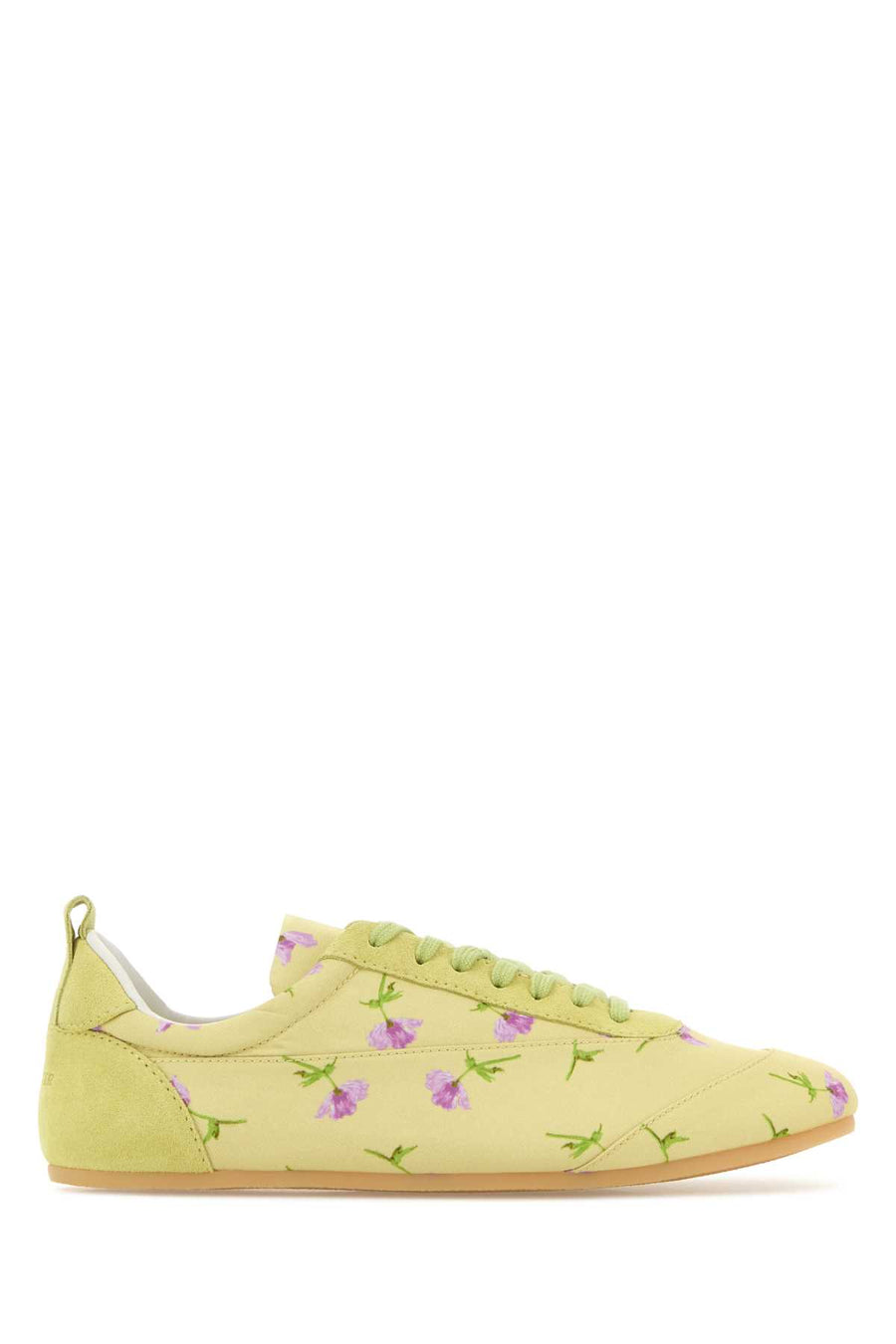Jil Sander Exterior: 100% Polyester; Interior: 100% Fabric; Sole: Rubber sneaker in yellow