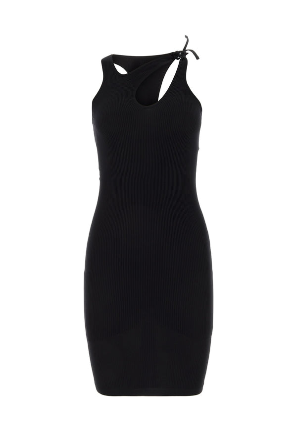 Andrea Adamo 94% Polyamide dress in black