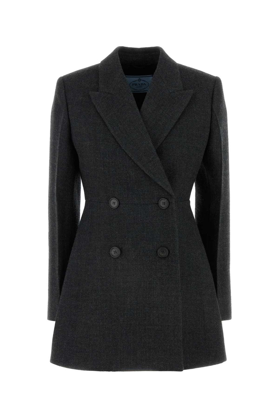 Prada 100% Wool blazer in gray