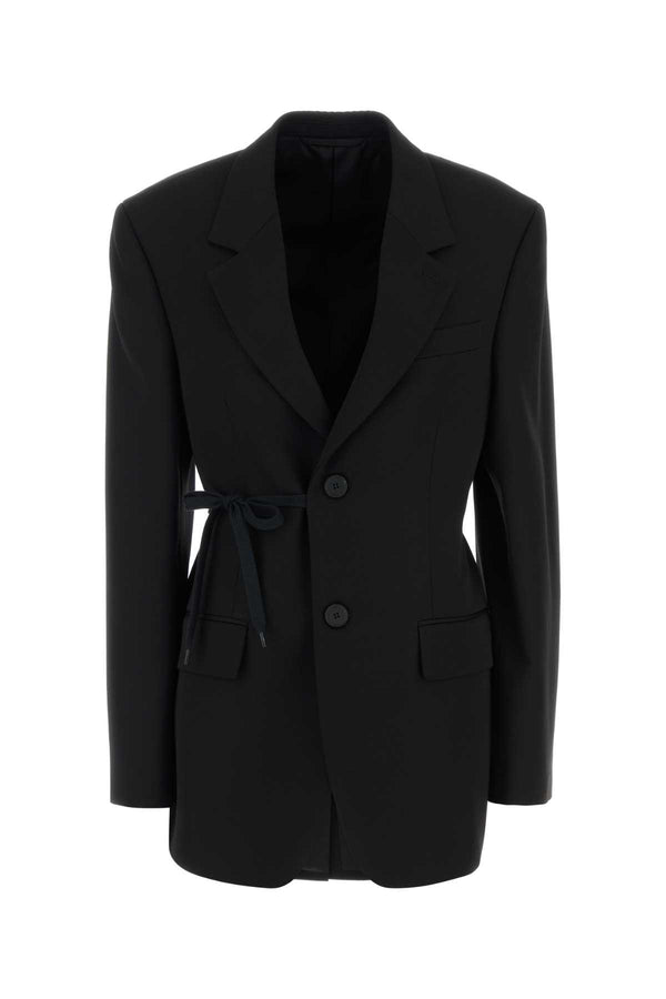 Balenciaga Tailored Wool 100% (T) blazer in black