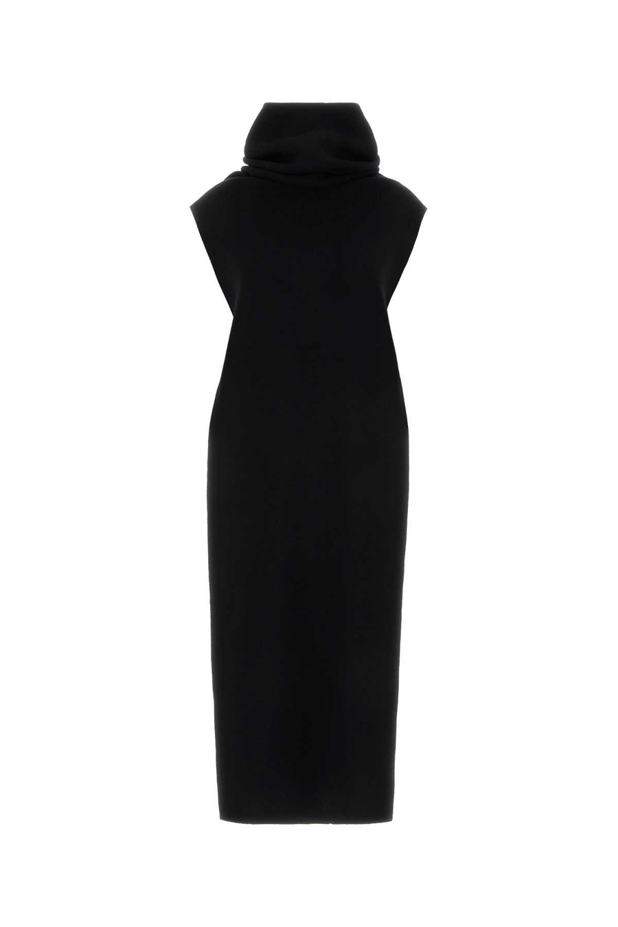 Black Cashmere Blend Top Noiralaia Exterior: Wool Maglie