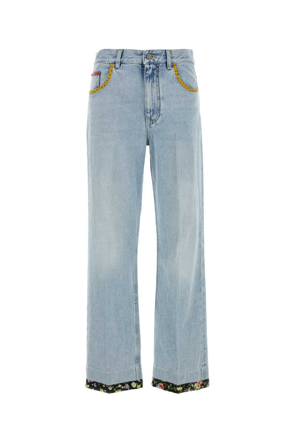 Valentino Garavani 100% Cotton jeans in blue