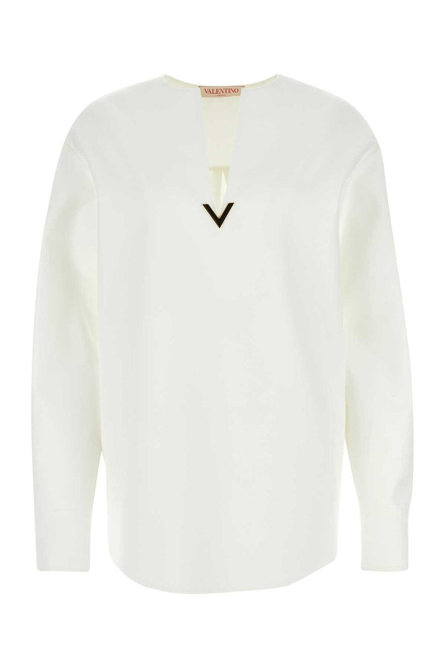 Valentino Garavani 99% Cotton sweater in white