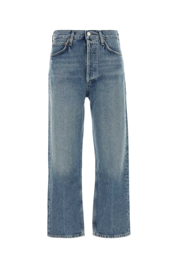 Agolde 100% Regenerative Cotton jeans in blue