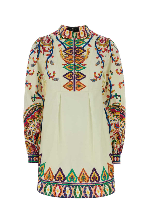 Etro 100% Cotton dress in cream
