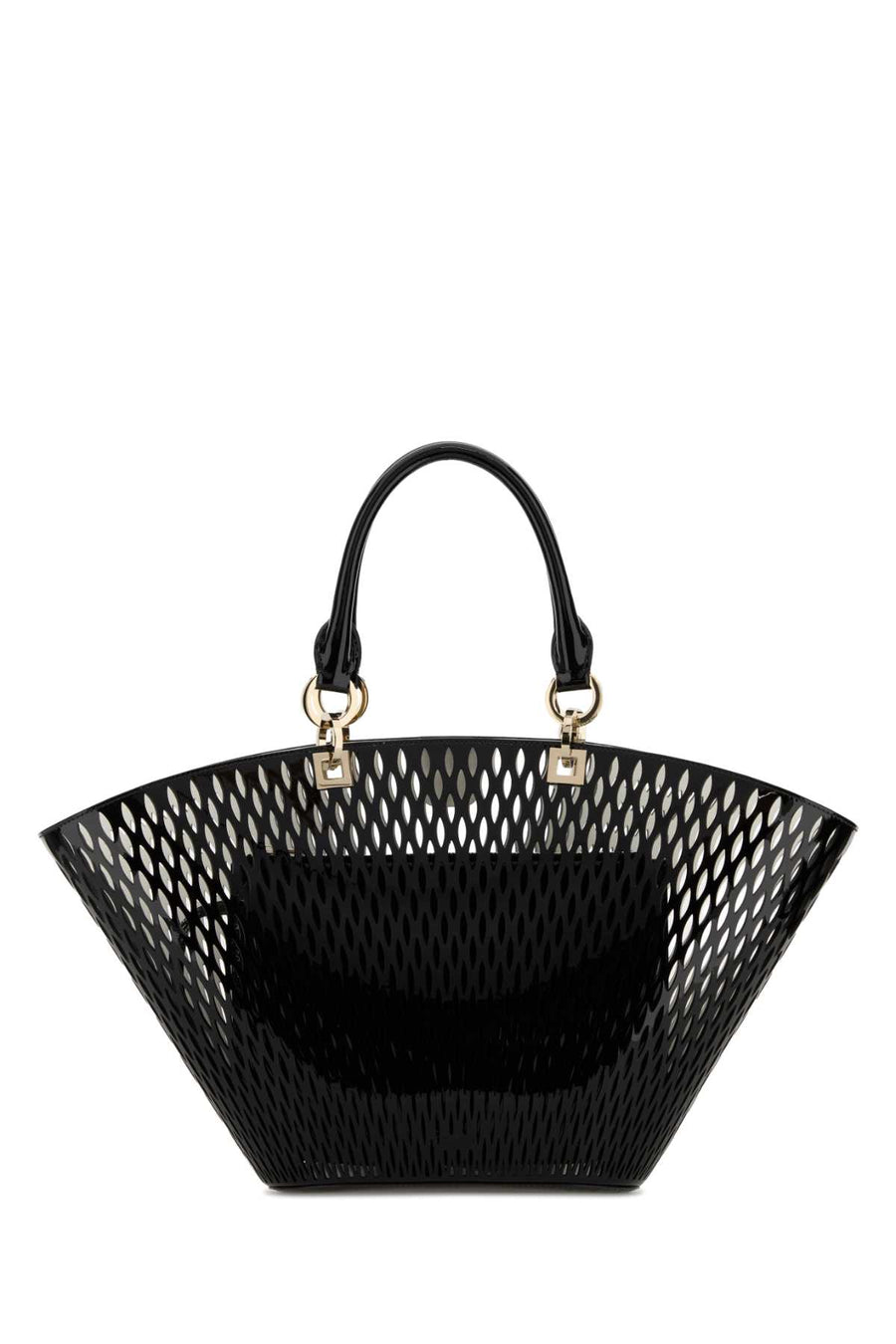 Tom Ford Exterior: 100% Leather; Lining: 100% Leather; Finishing: Golden metal bucket bag in black