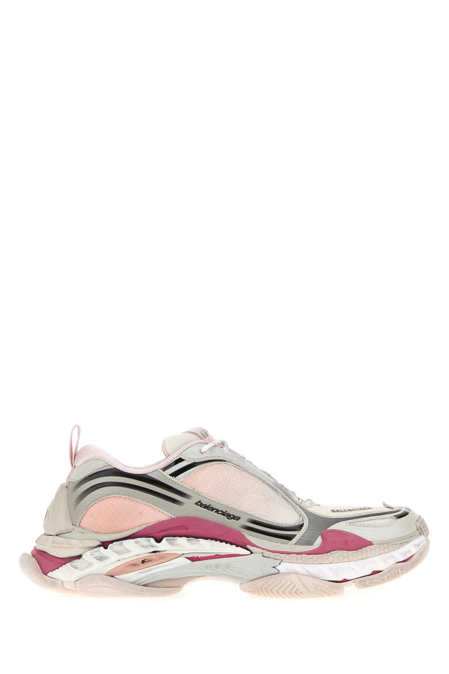 Balenciaga Exterior: 100% Fabric 100% Rubber; Interior: 100% Fabric; Sole: Rubber sneaker in pink
