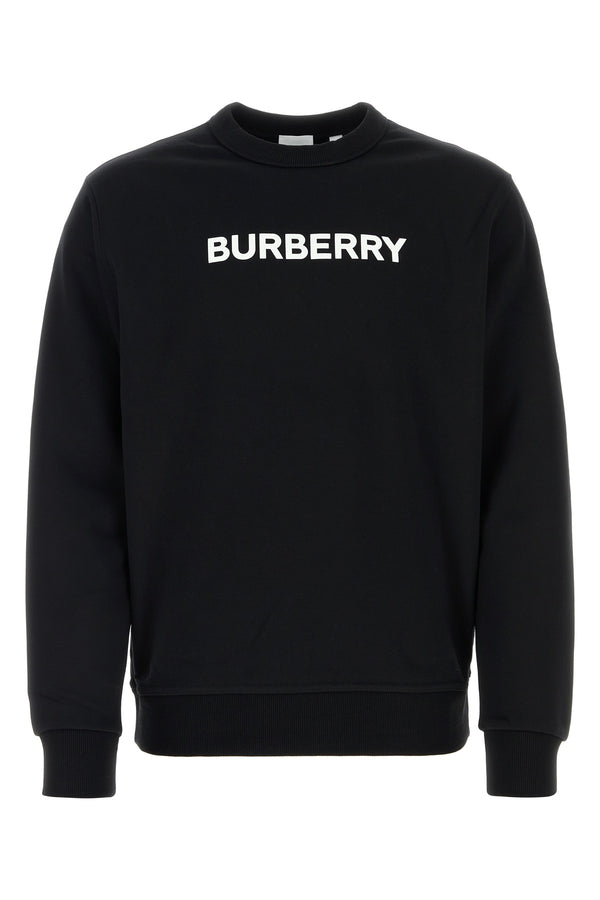 Burberry 97% Cotton 3% Elastane sweatshirt in black