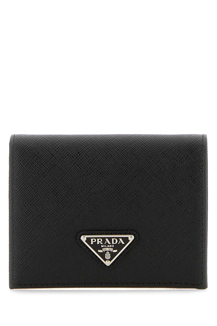 Prada Exterior: 100% Leather wallet in black