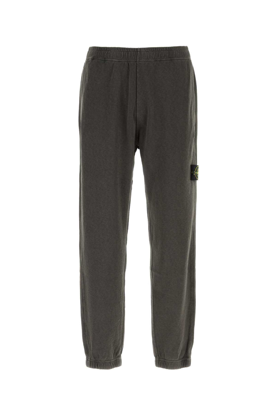 Stone Island 100% Cotton joggers in gray