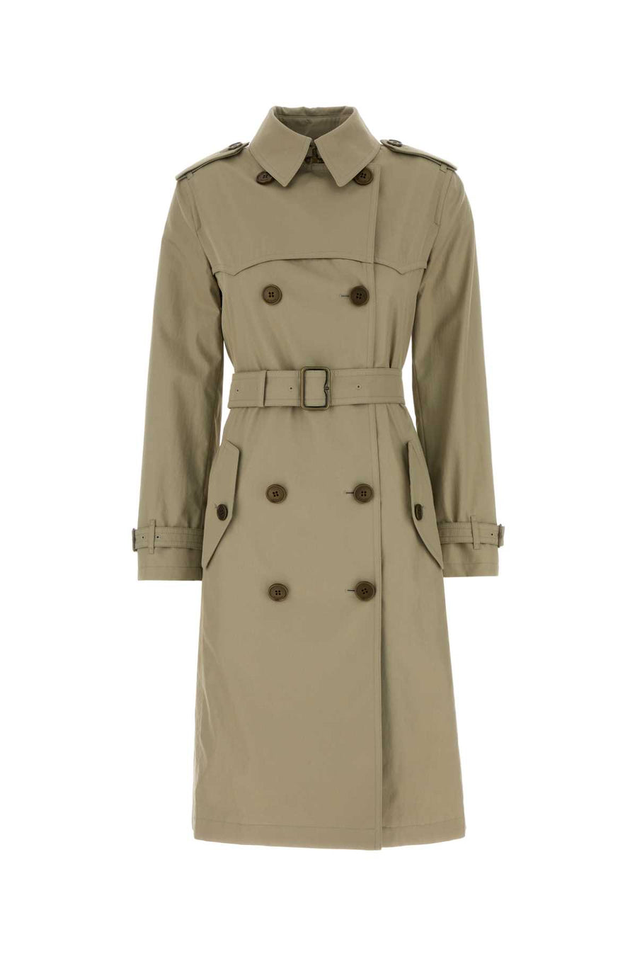 Burberry Exterior: 100% Cotton; Lining: 100% Silk trench coat in beige