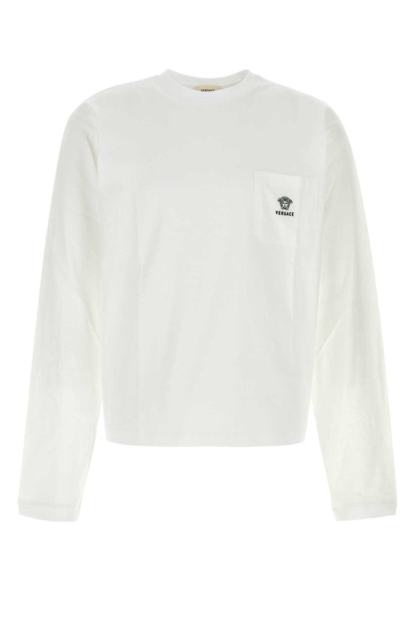 Versace 100% Cotton t-shirt in white
