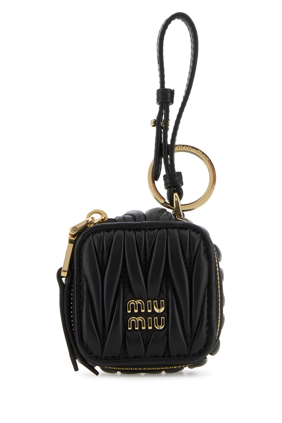 Miu Miu 100% Steel coin purse in black