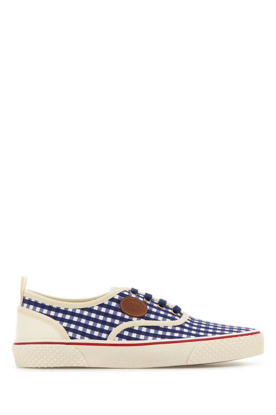 Valentino Garavani Exterior: 100% Fabric; Interior: 100% Fabric; Sole: Rubber sneaker in navy