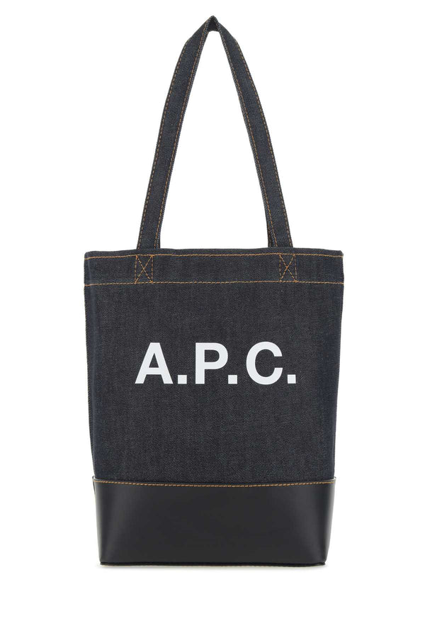 A.P.C. 98% cotton tote bag in black