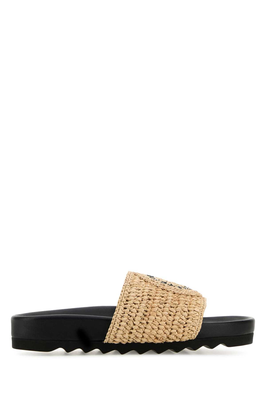 Stella McCartney Rafia Exterior: 100% Raffia slide in beige