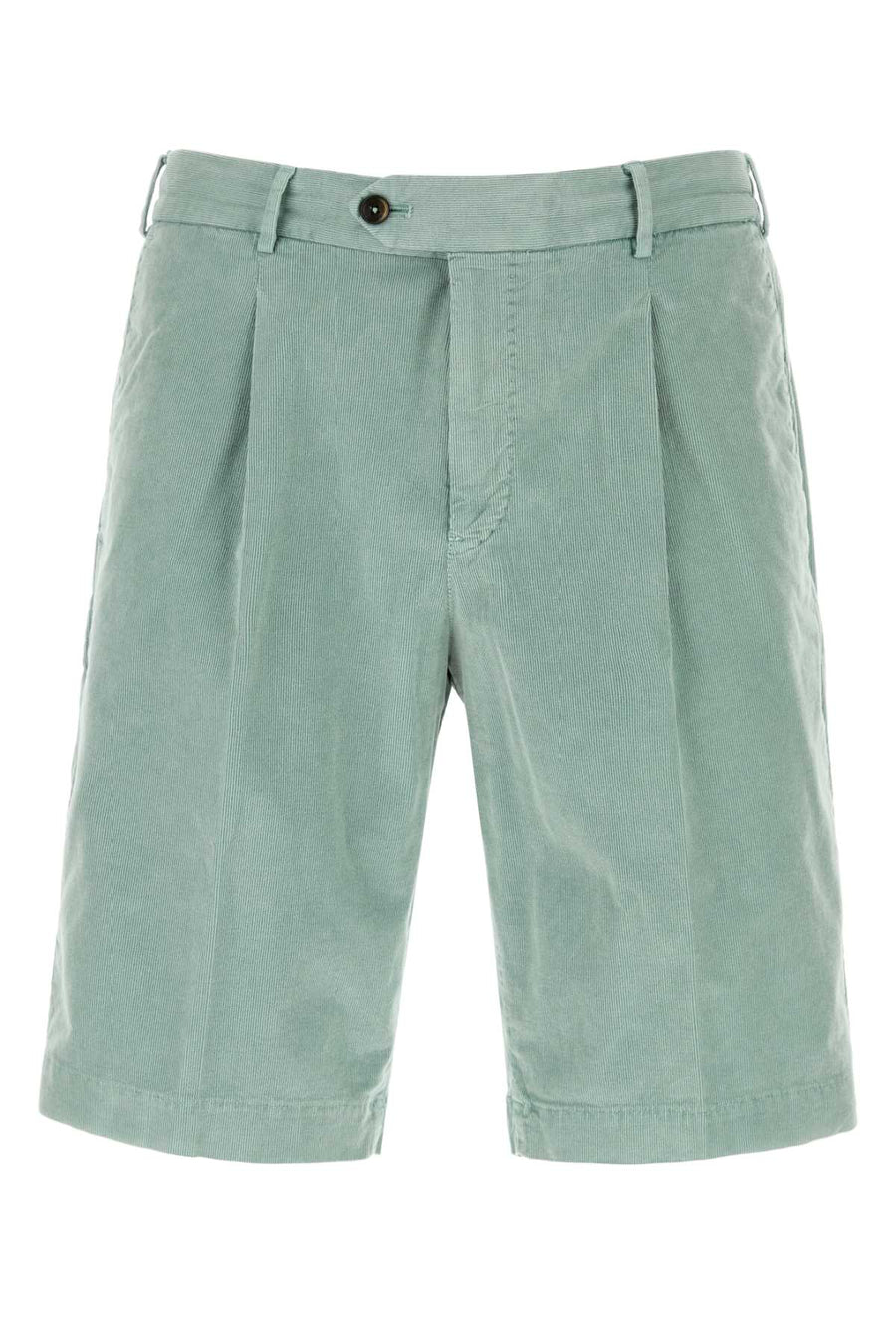 Pt Torino Cotton bermuda short in green