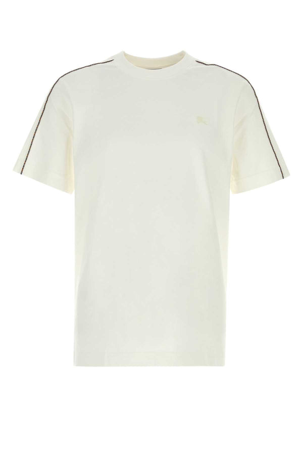 Burberry Exterior: 100% Cotton t-shirt in white