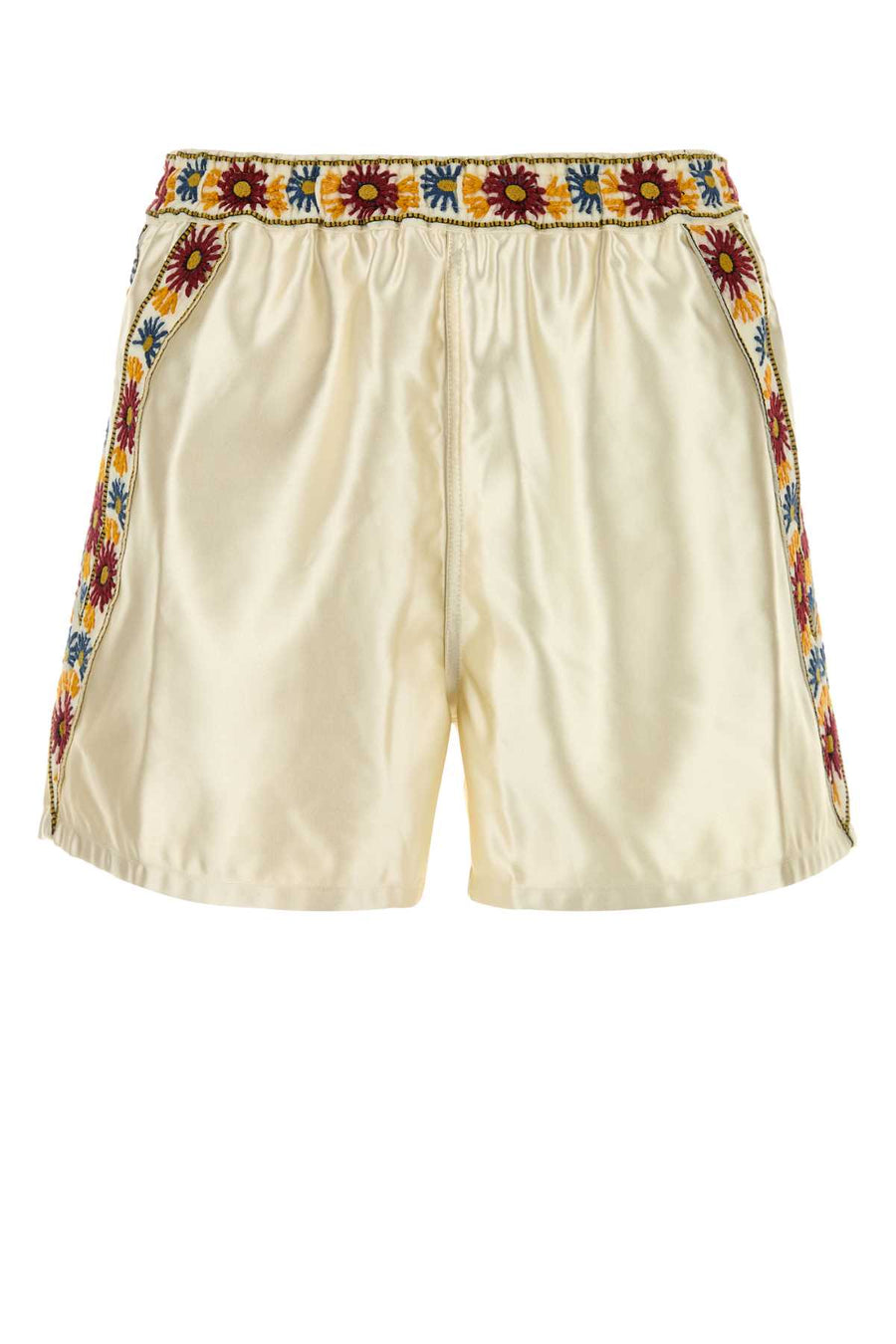 Bode Shorts 100% Polyester bermuda shorts in beige