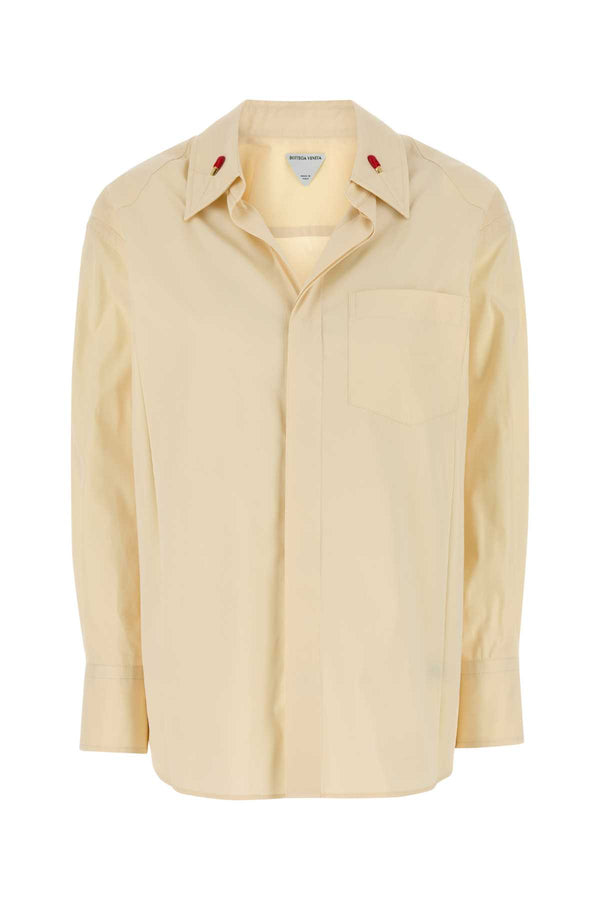Bottega Veneta Fiammifferi 87% Cotton shirt in beige