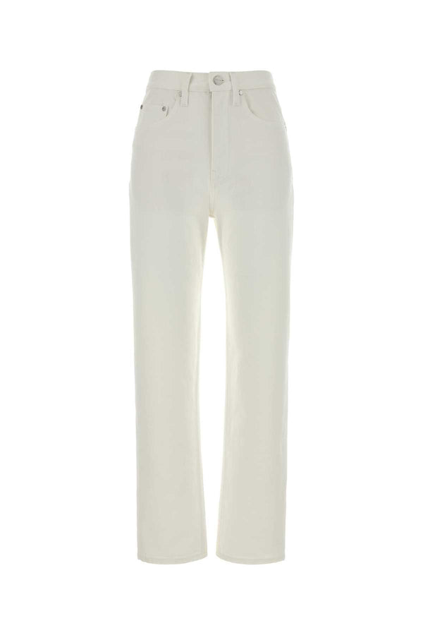 Jil Sander 100% Cotton jeans in white