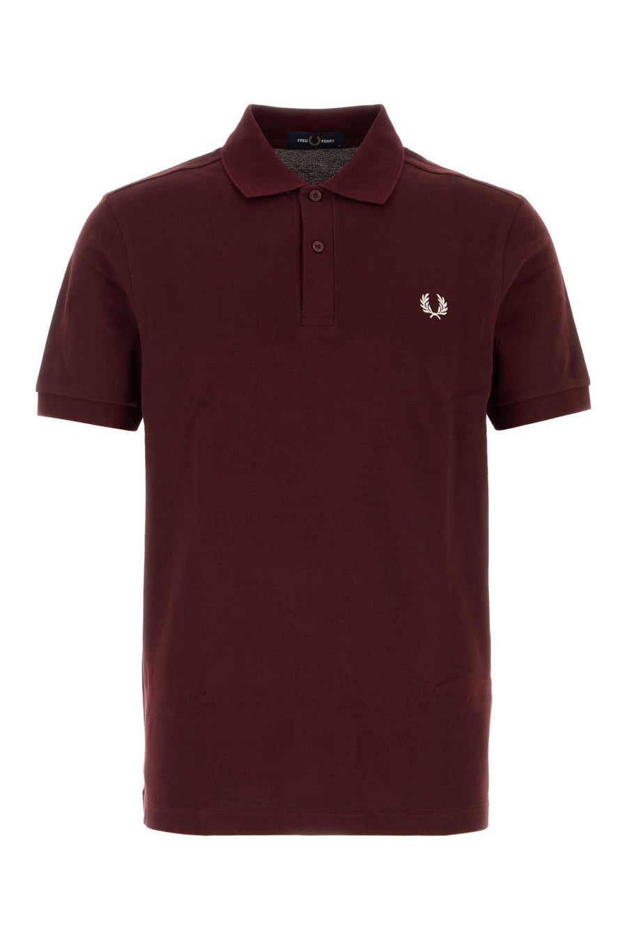 Fred Perry Fred 100% Cotton polo shirt in burgundy