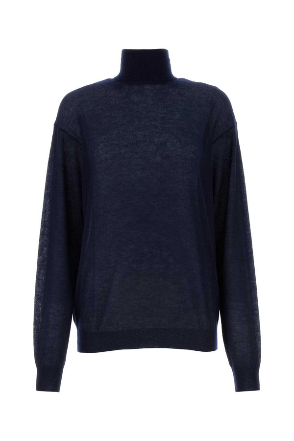 Prada 100% Wool sweater in navy