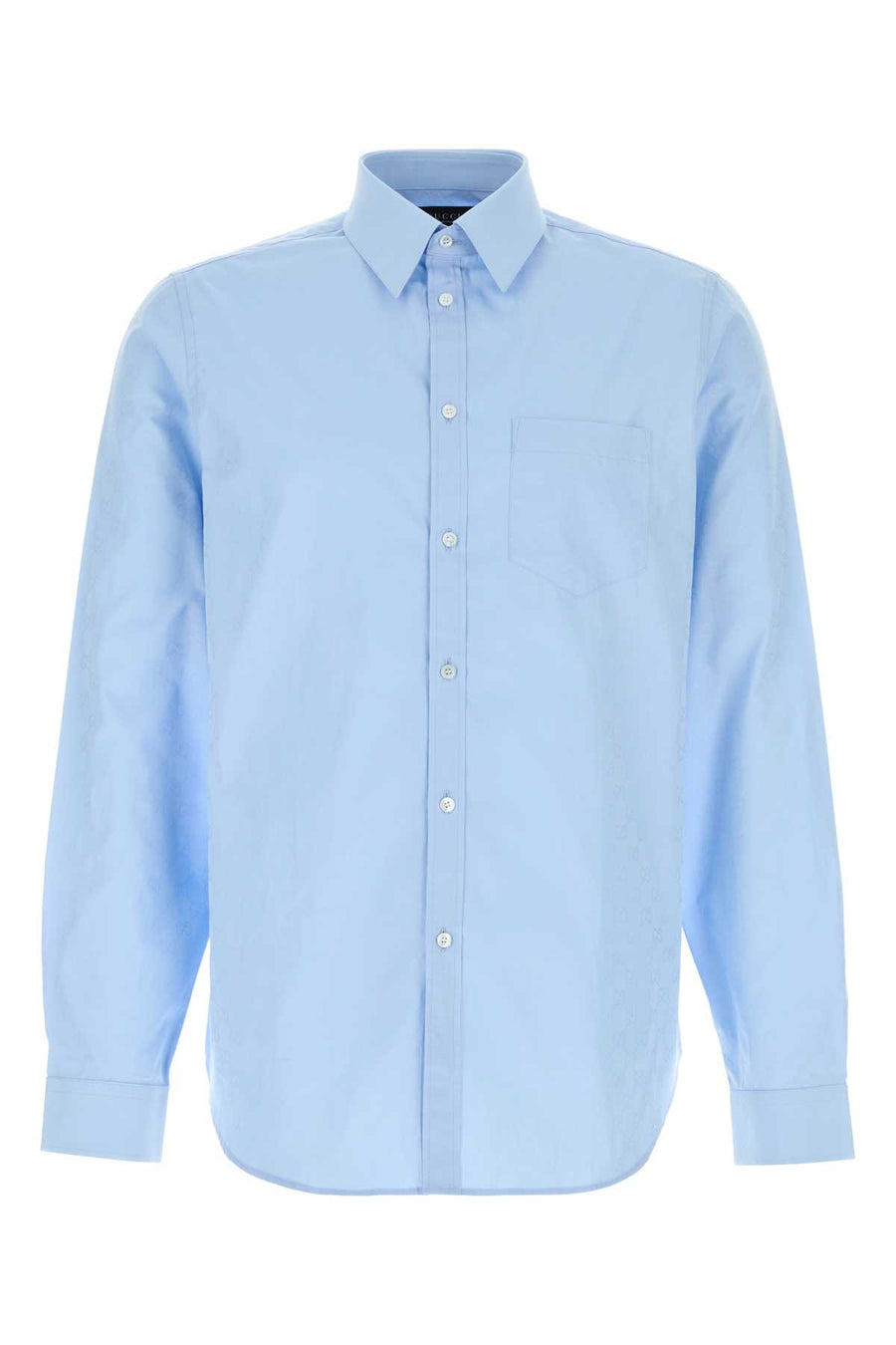 Gucci Tailored 100% Cotton shirt in blue