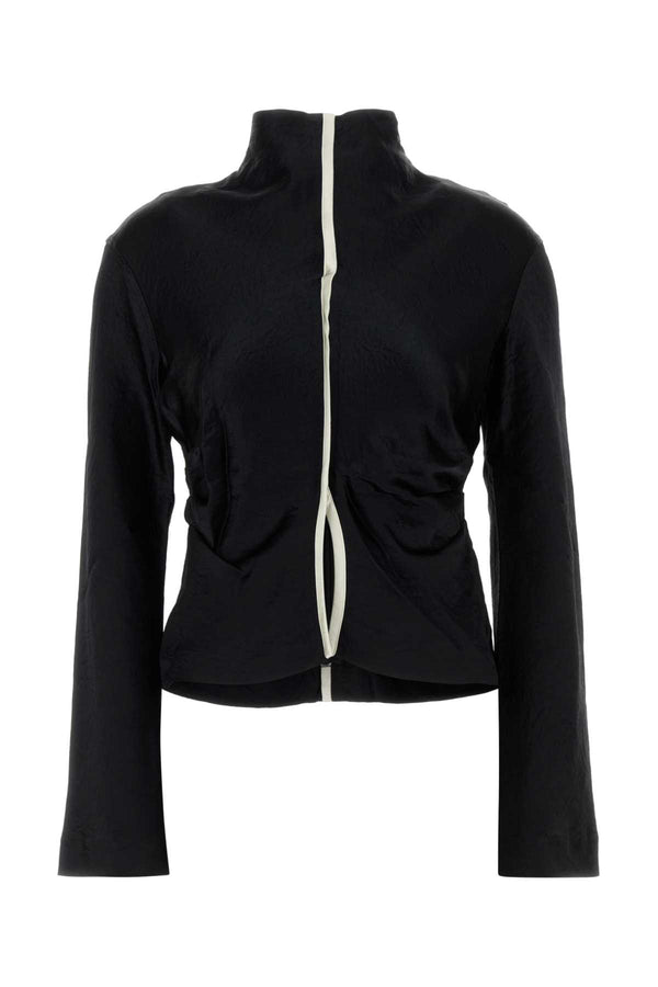 Nanushka 100% Acetate blouse in black