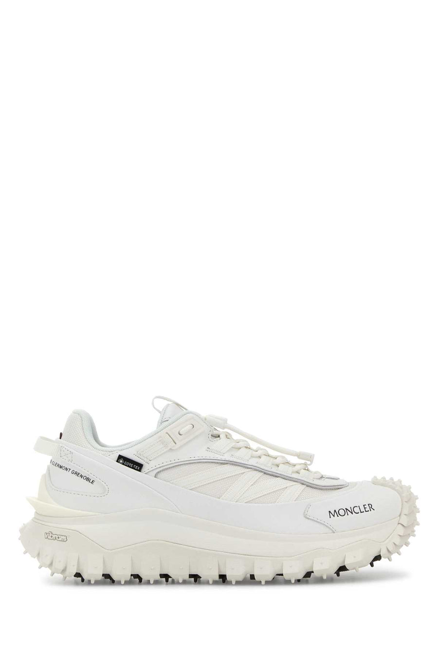 Moncler Sneakers Upper: 100% polyamide/nylon sneaker in white