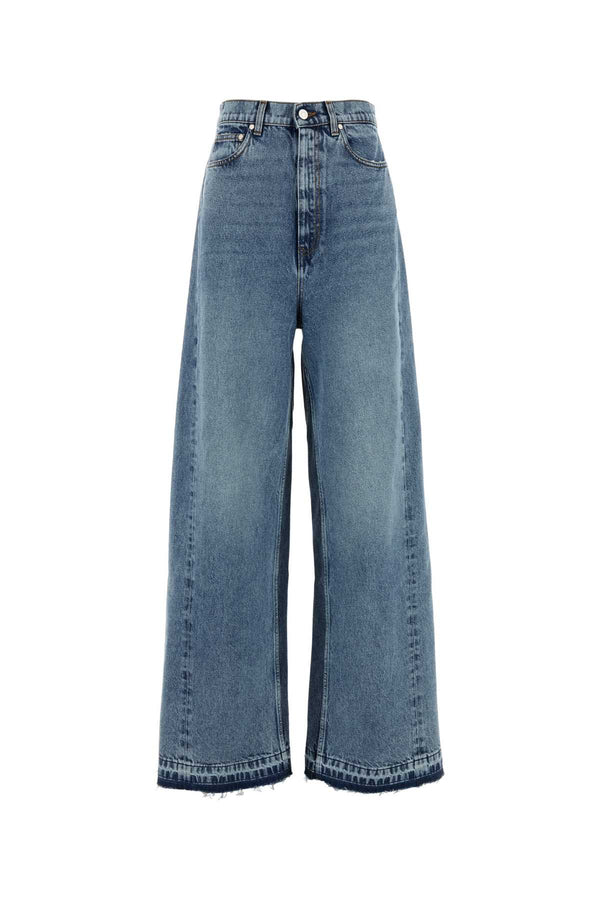 Stella McCartney Tonal 100% Cotton jeans in blue