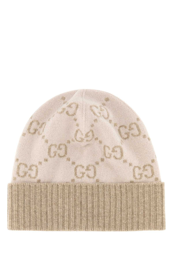 Gucci Nuancie 100% Cashmere beanie in beige